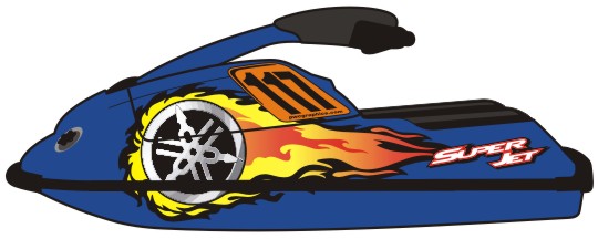 Round Nose SuperJet - Flame Logo