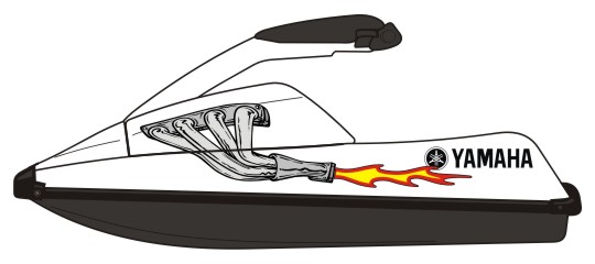 Square Nose SuperJet - Hot Rod